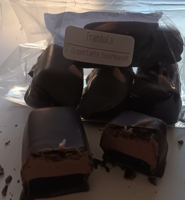 Frambola barre chocolatée à la framboise