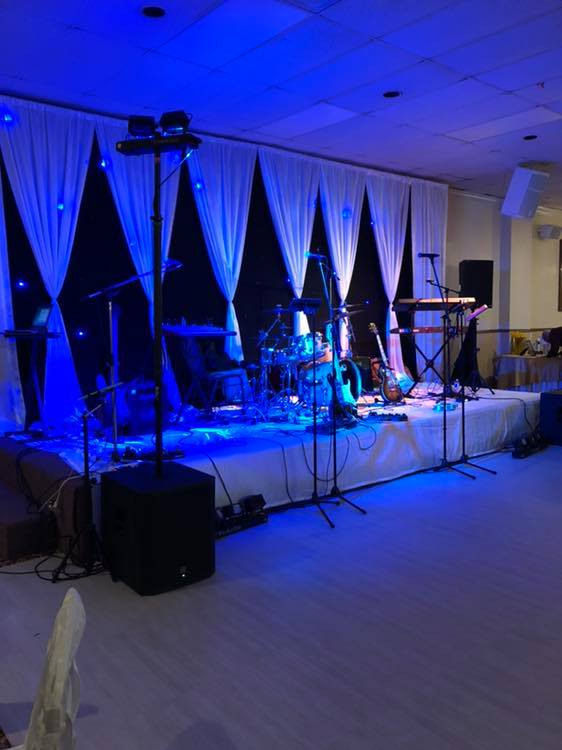 Stage, sound, lights, instruments