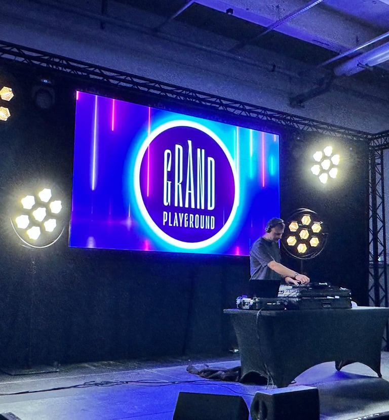 écran leds événement