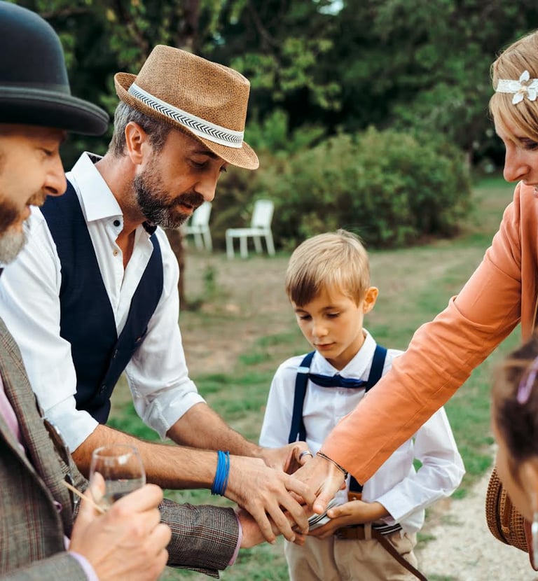 Magie pour un mariage au Château de Garde