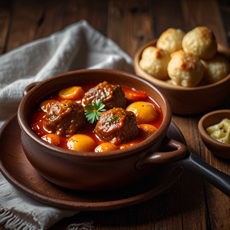 Beef stew (Hungarian style)/Marhapörkölt