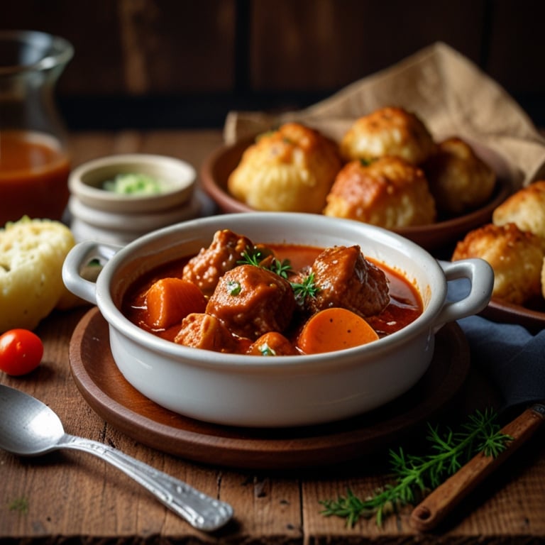 Pork stew/Sertéspörkölt