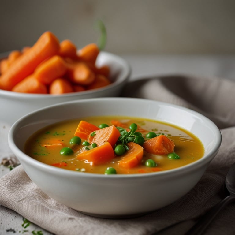 Cream of vegetable soup/Zöldségkrémleves