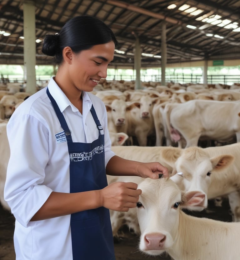 An instructor demonstrating a technique to eager participants.