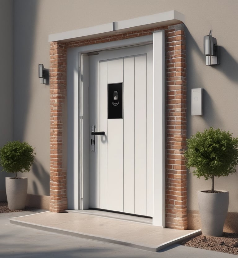 Peaceful bedroom featuring calming pink tones and natural light.