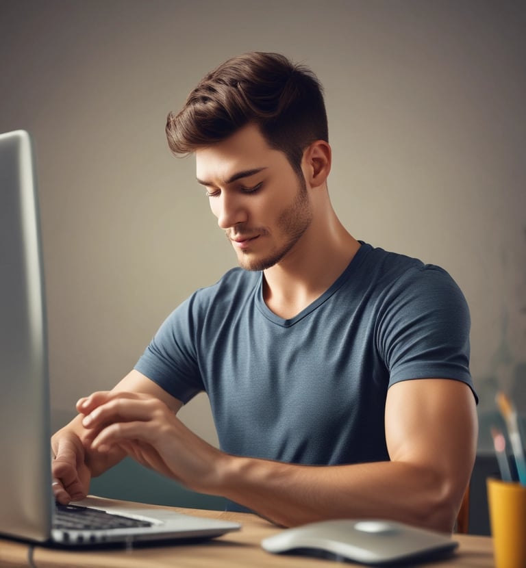 A serene spa setup featuring Vyomrelief oil, peppermint sprigs, and warm towels.