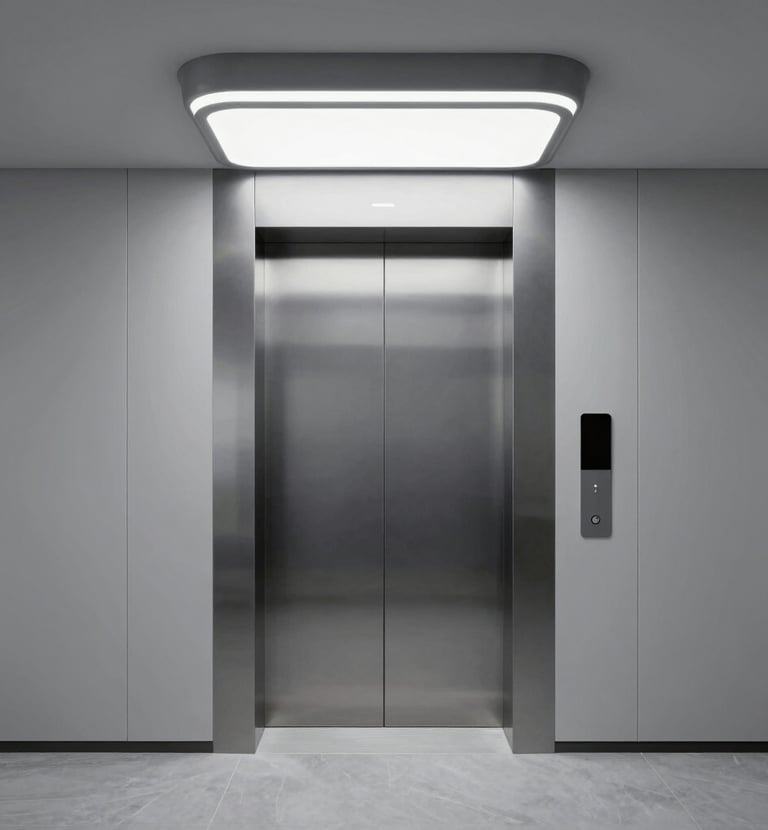 A laptop screen displaying a colorful digital design in progress.