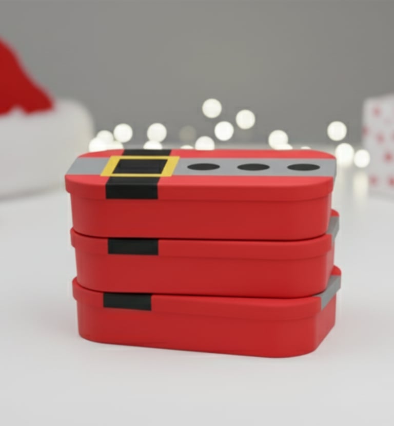 Imagen de unas caja impresa en 3D.