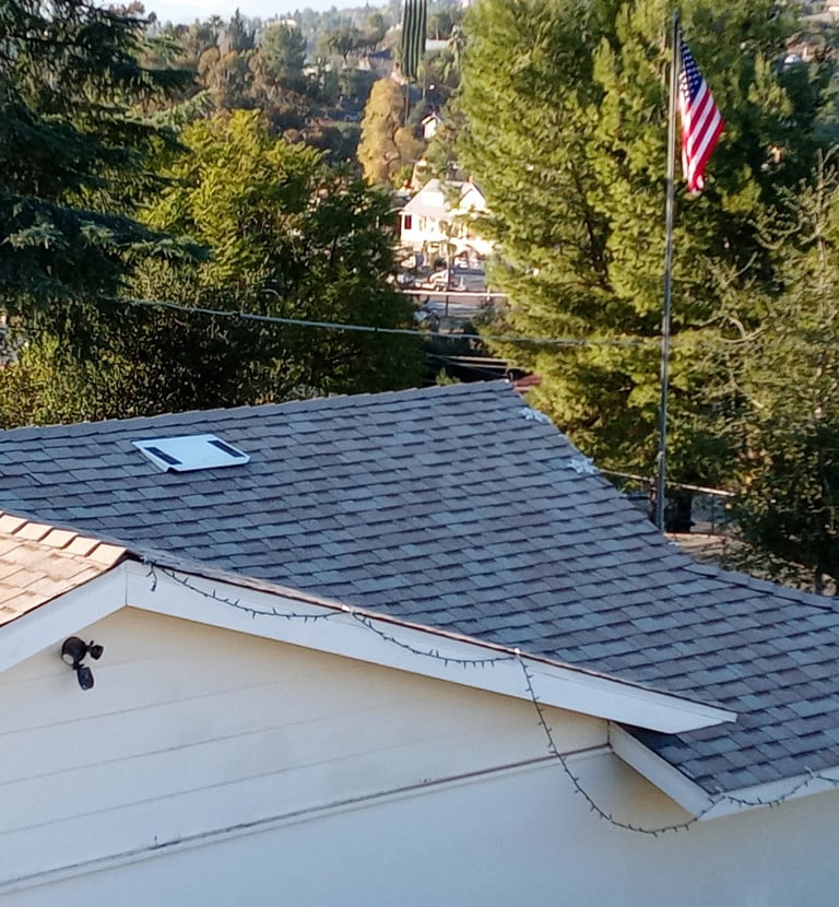 New roof installation by America Roofing Alpine CA