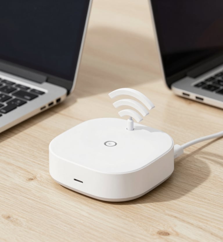 Close-up of a firewall system interface displaying active security protocols.