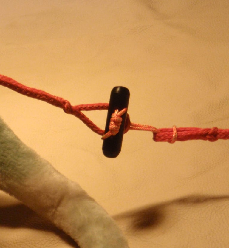 attache ligne de trait toggle pour chien de traineau