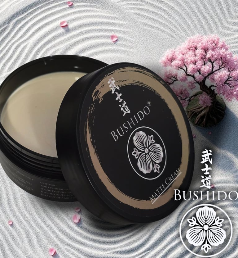 Bushido matte hairstyling cream