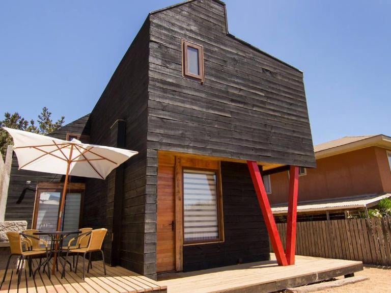 cabañas en pichilemu para 4 personas