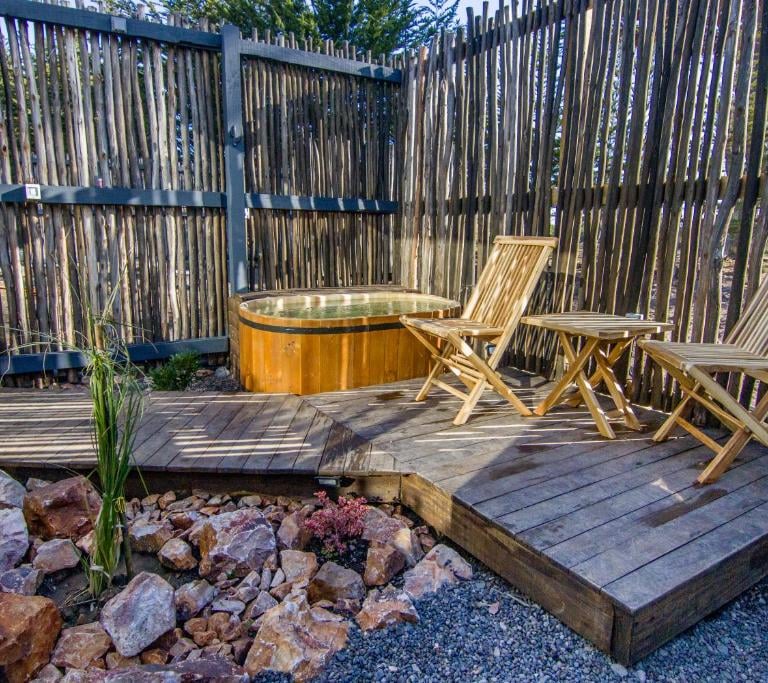 Cabaña en pichilemu con tinaja
