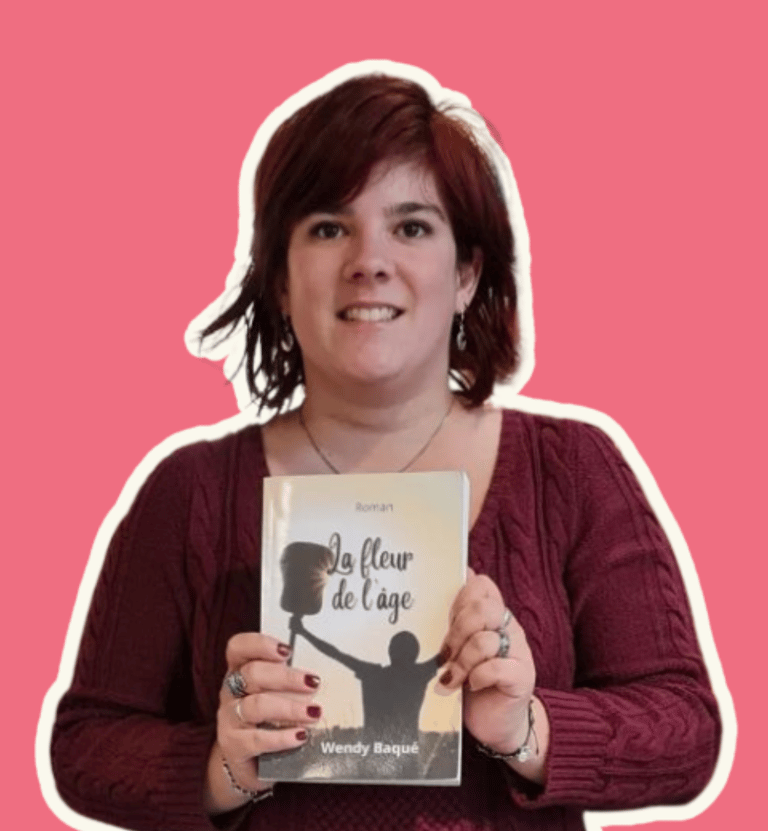 Wendy Baqué, auteure de romances contemporaines et feel-good.