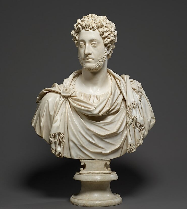 busto del emperador Comodo