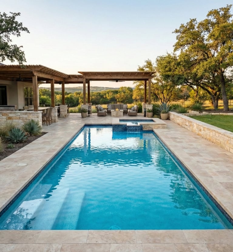 Clear pool before professional pool heater diagnostic