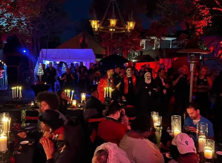 Outdoor decor and themed party planning.