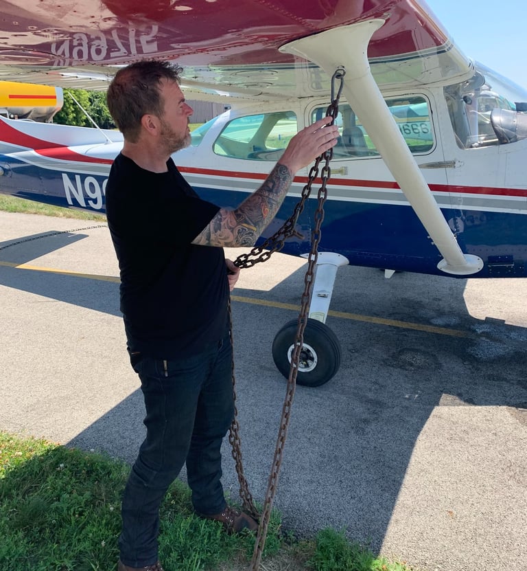First ever flight lesson back in July 2019
