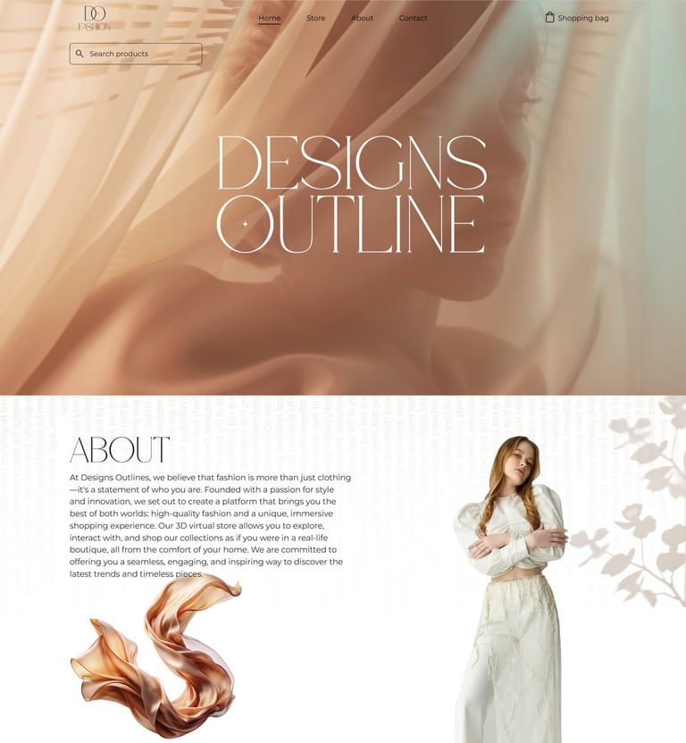 Designs outline screen