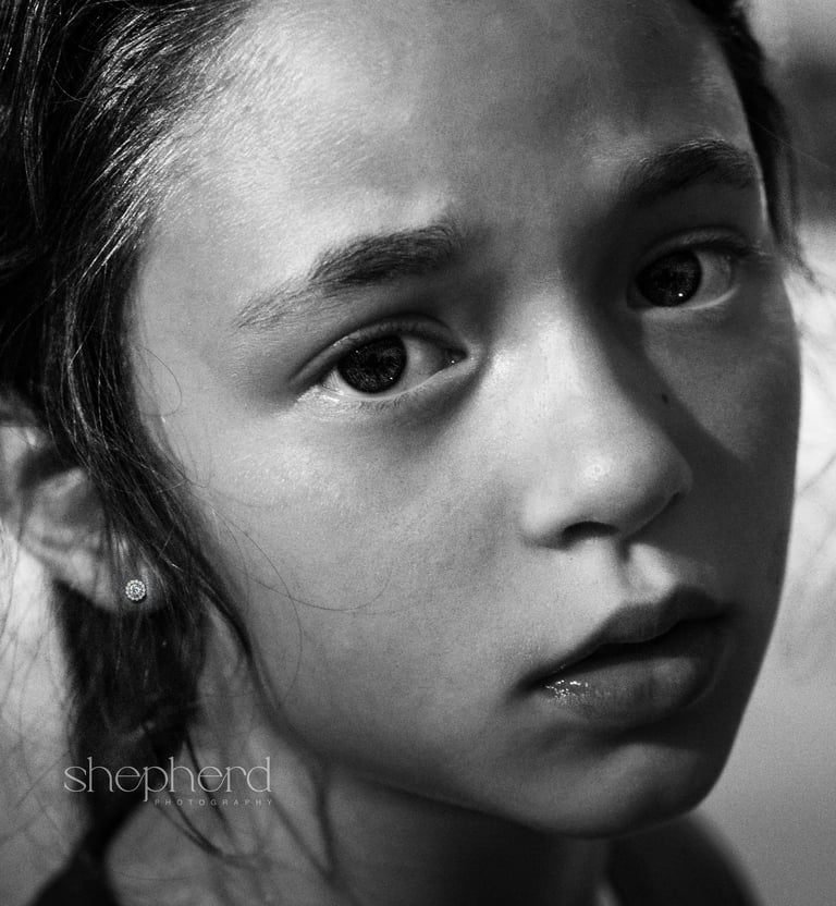 a young girl 