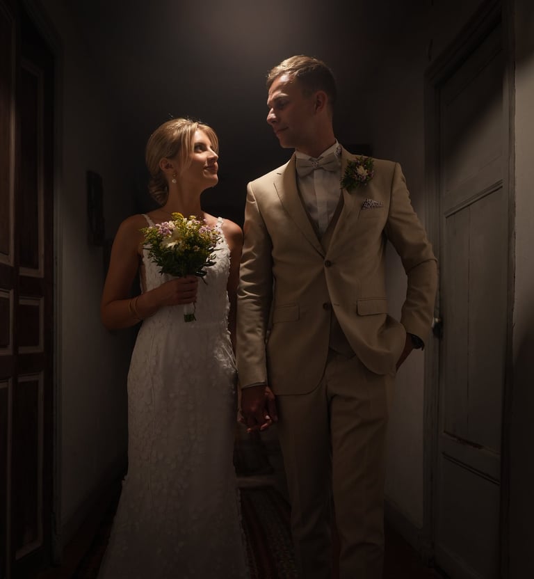 Portrait couple mariage