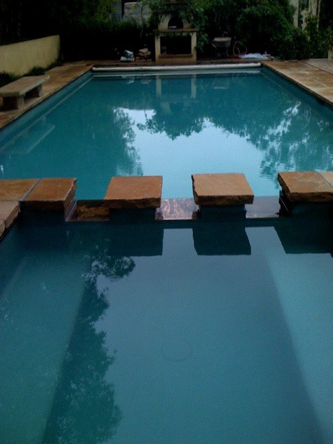 Halle berry's swimming pool