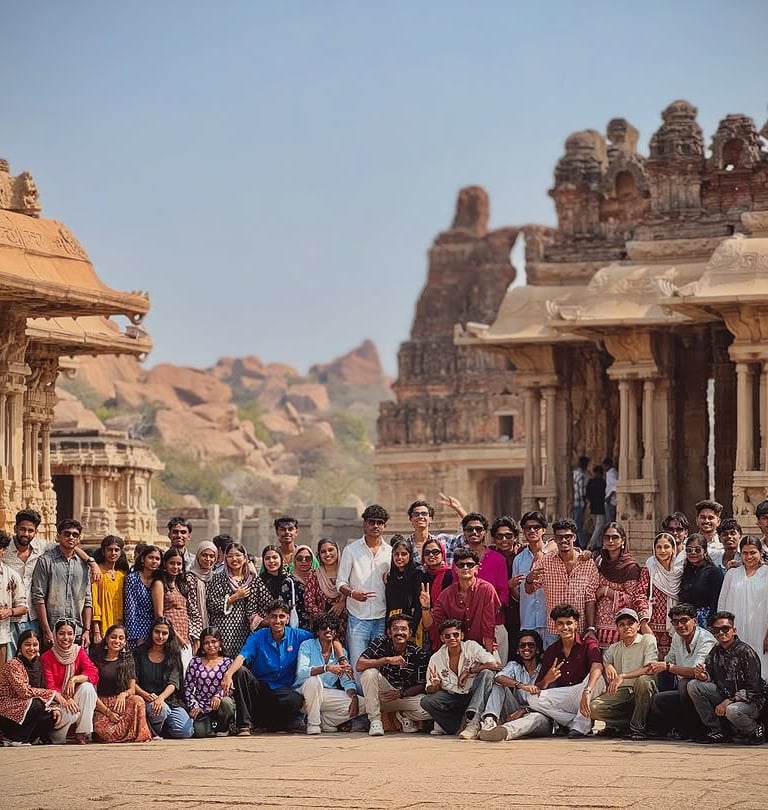 College Tour organized by Gleamstern Travels Kerala