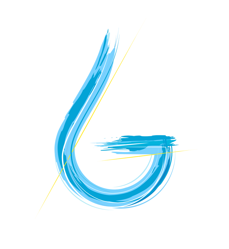  logo GSB investigations pinceau bleu