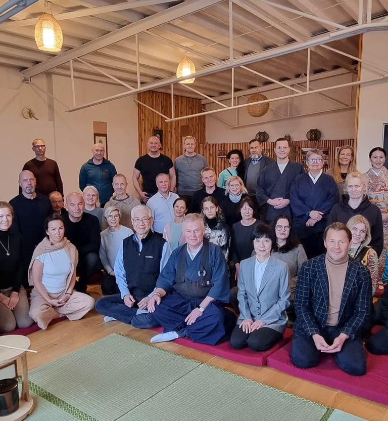 Japonų ambasadoriaus vizitas Lietuvoje, tradicinė matcha arbatos ceremonija