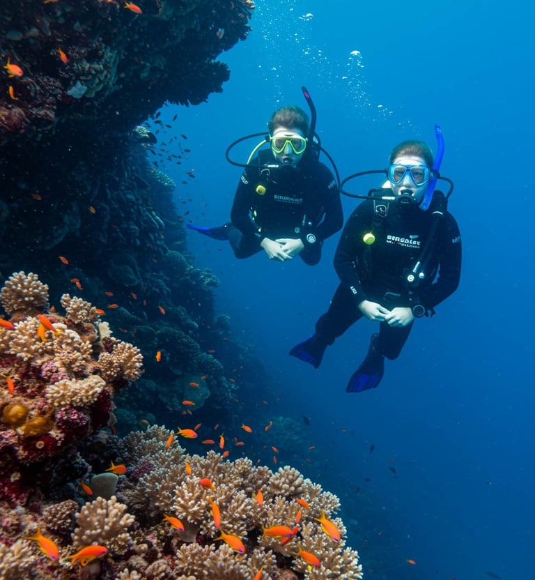 scuba diving