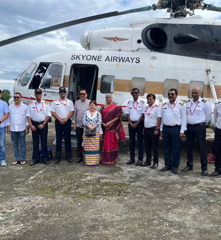 Finance Minister Mrs. Nirmala Sitaraman 