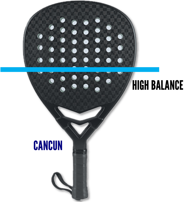 padel-vibes-diamond racket with high-balance