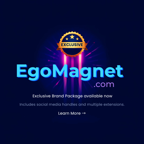 Branded domain name package for sale at DNmagnified.com - Egomagnet.com