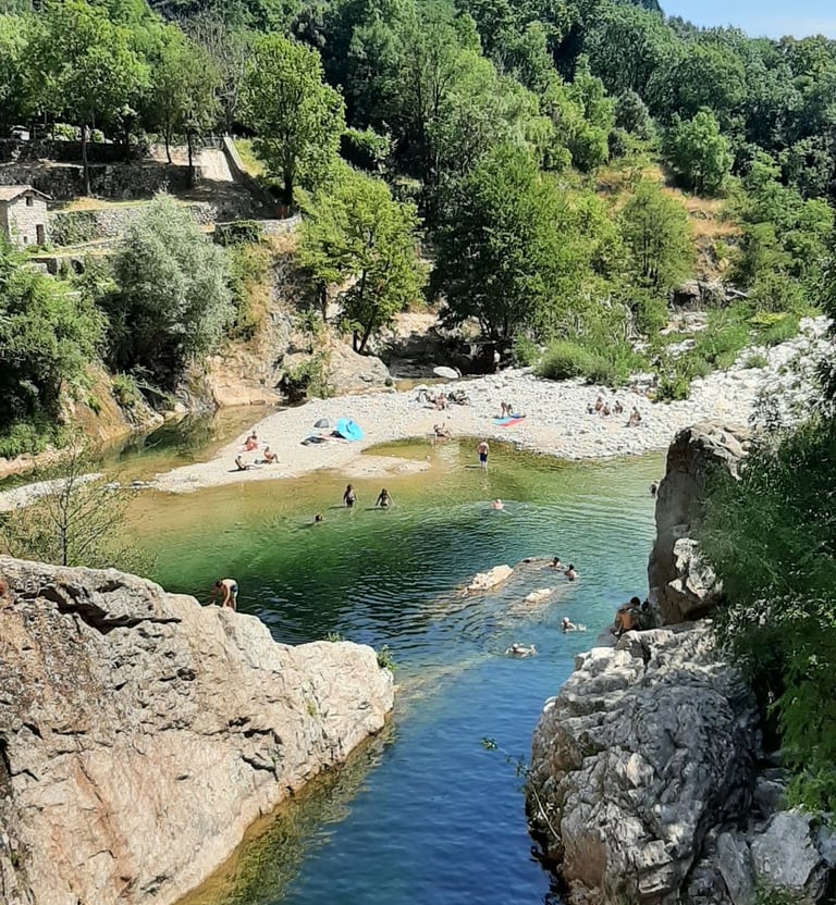 plage du pont du diable
