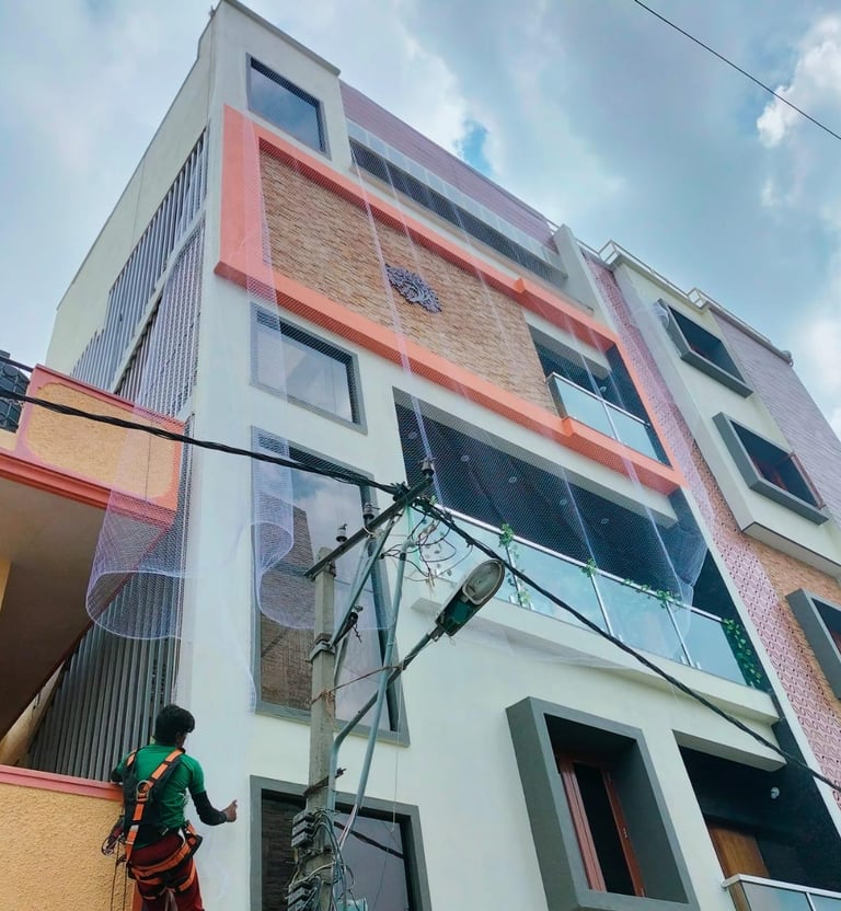 Quality Safety Nets installation in Indira Nagar