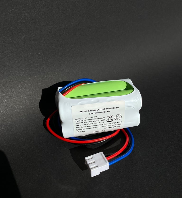 Bateria NiMh4,8V4000mAh B3 Puszka