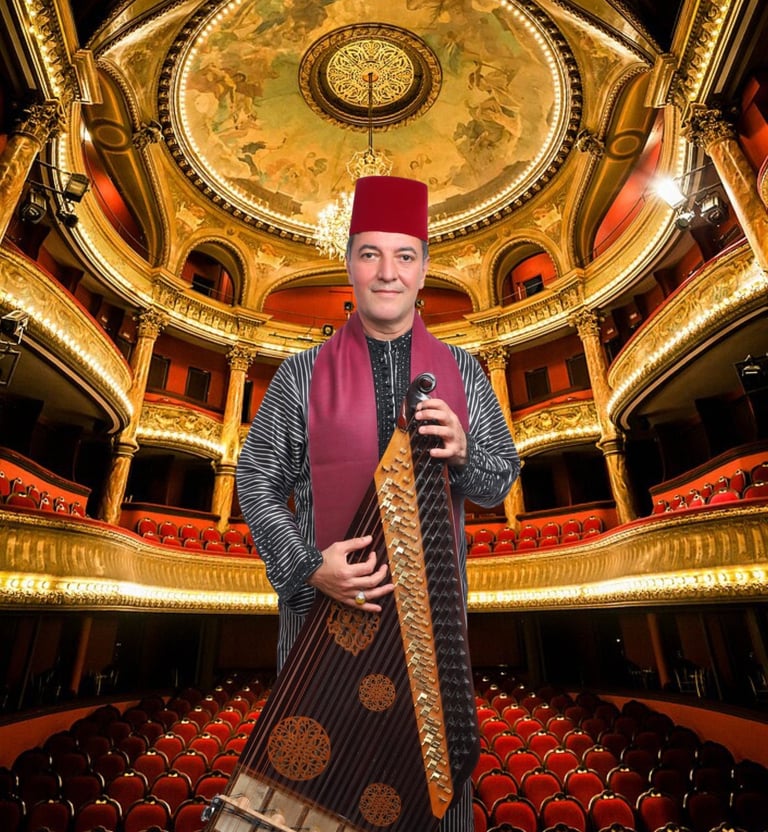 عازف القانون مصطفى الصغير