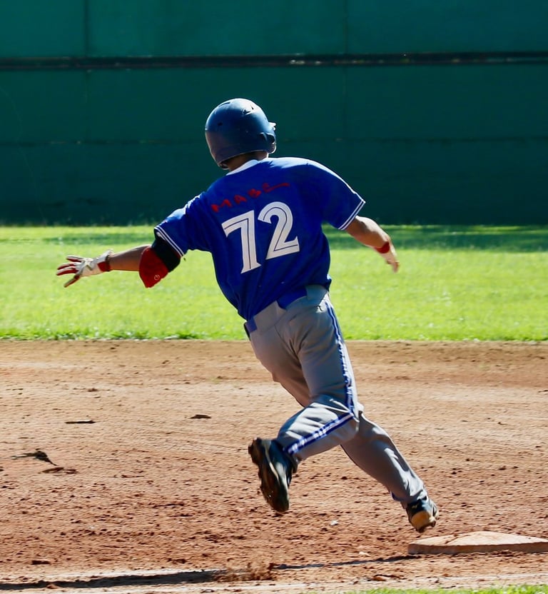 nippon blue jays runner