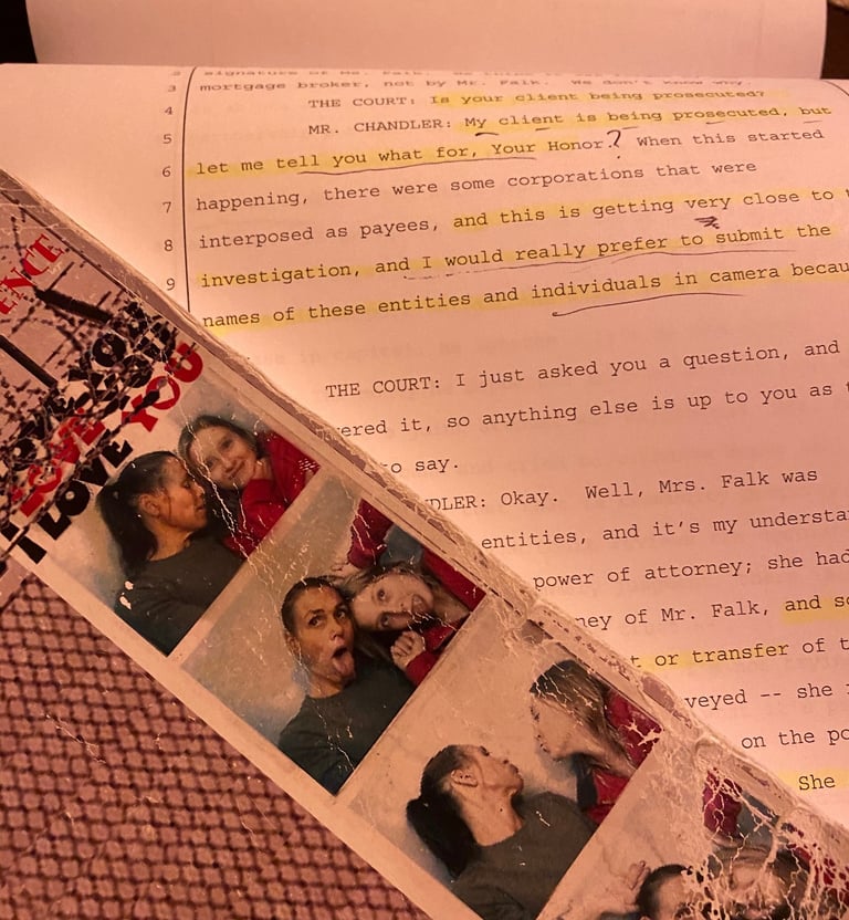 John Falk lied on 07-10865