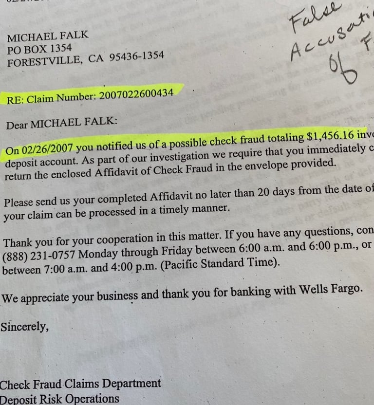 Michael Falk is a Cheater a liar and thief