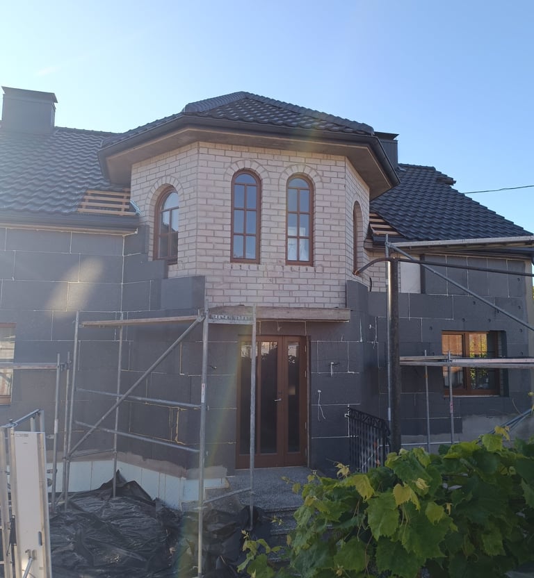 Fasado šiltinimas polistirolu