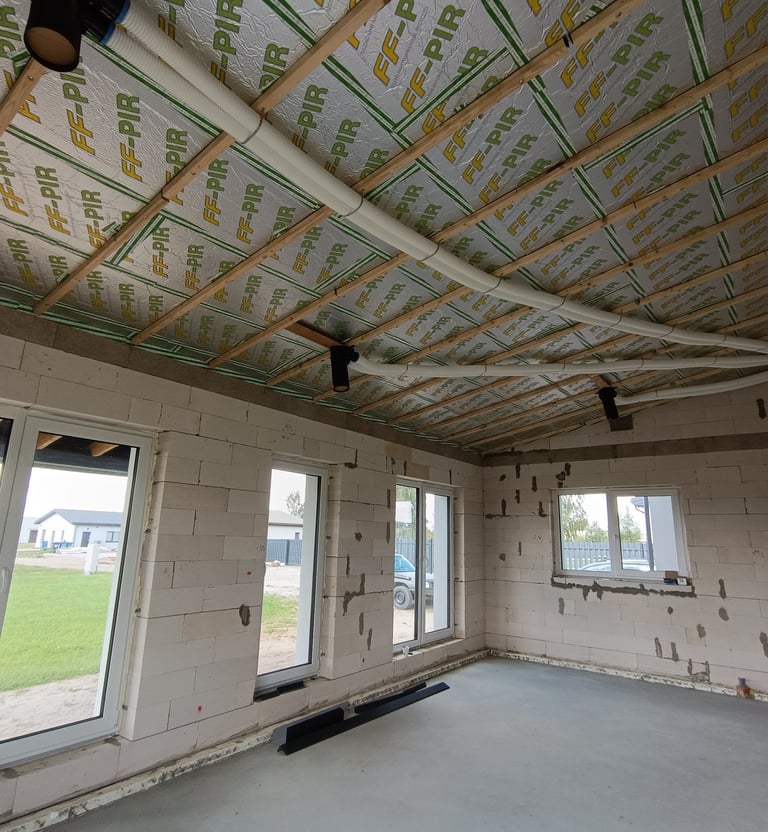 Rekuperacijos sistema pir plokštė