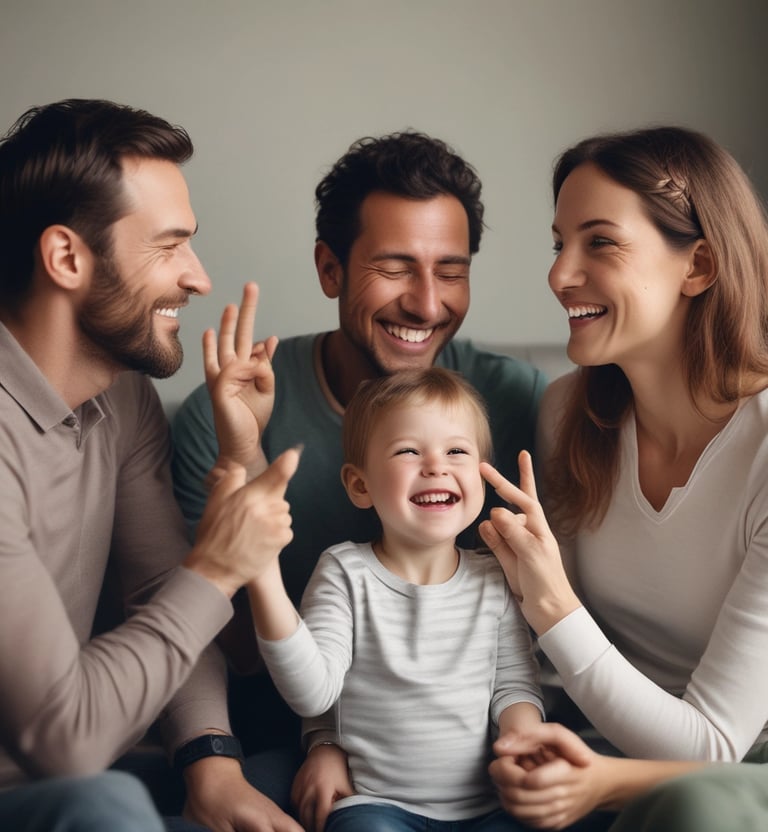 a boy with a finger in his mouth