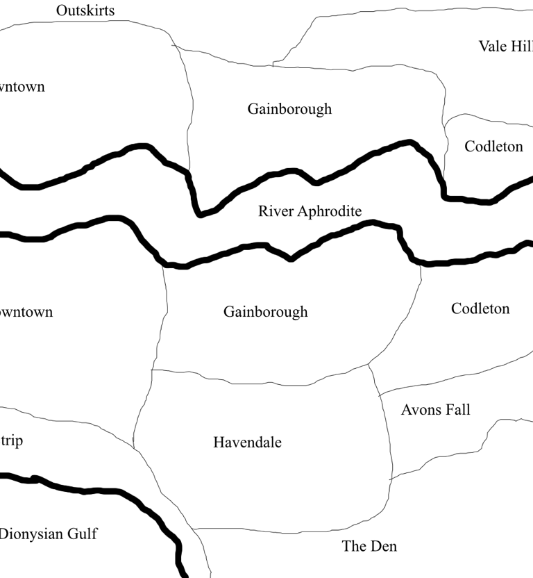 A map of Shorehaven (2024-2026)