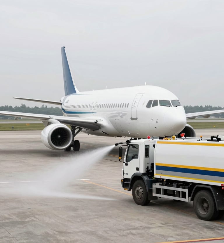 Close-up of a cabin air vent with sensors attached for odor source tracking.