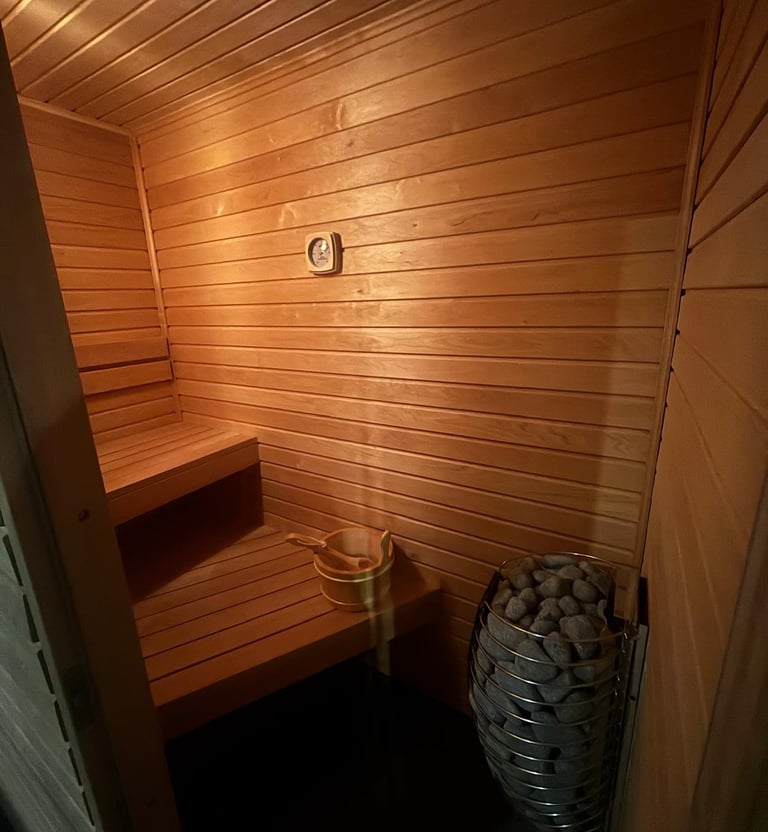 traditional sauna Nailsworth cold plunge tub contrast therapy sauna and ice bath therapy Nailsworth