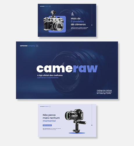 a camera and a video camera on a white background
