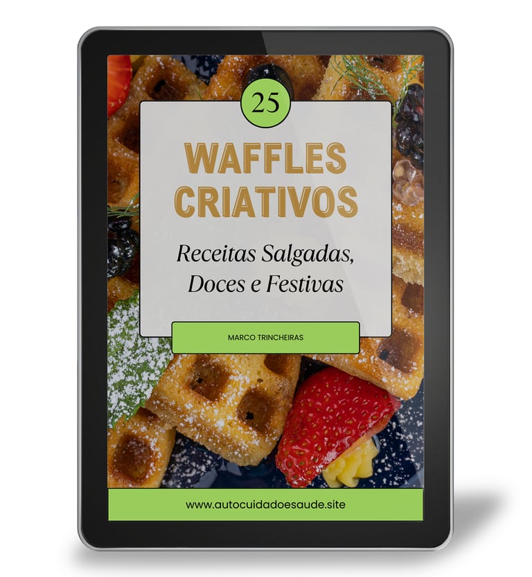 Waffles Criativos: 25 Receitas Doces, Salgadas e Festivas para Surpreender!