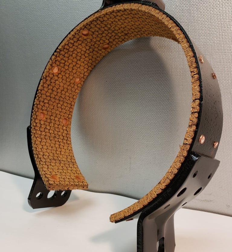 1936 Desoto relined emergency brake band